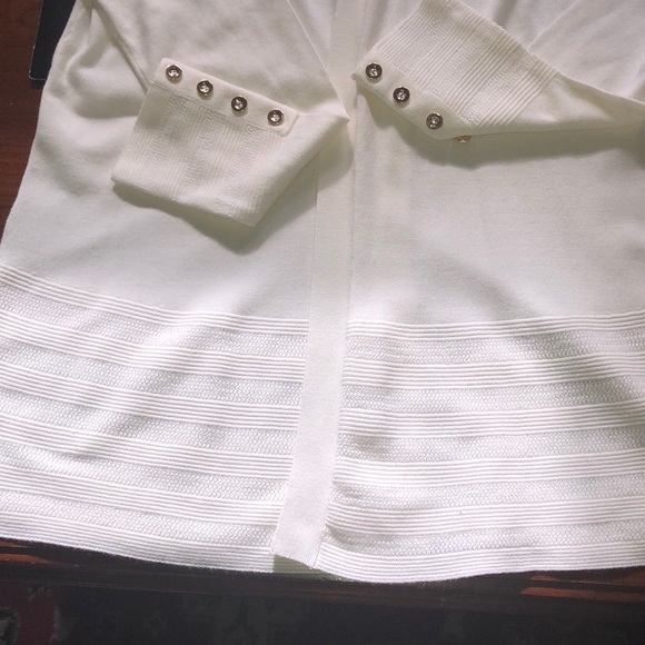 Charter club sweater off white Sz pm - Picture 7 of 7